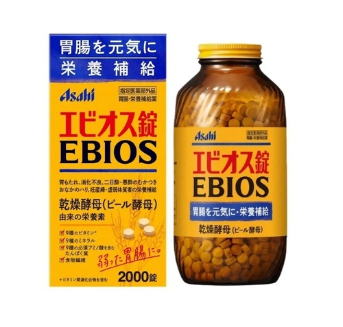 아사히 에비오스 맥주 효모 2000정 